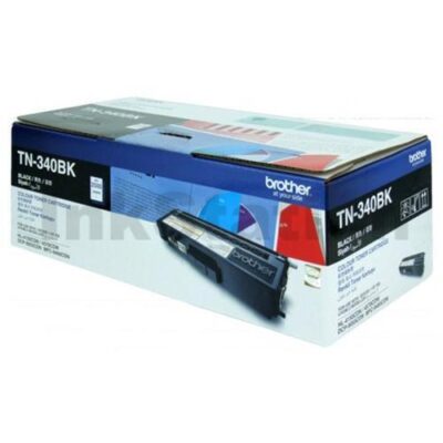 Genuine Brother TN-340BK Black Toner Cartridge - 2,500 pages