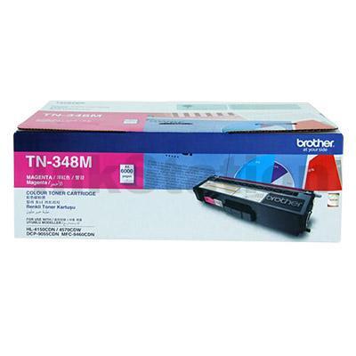 Genuine Brother TN-348M Magenta Toner Cartridge - 6,000 pages