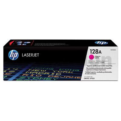 HP CE323A (128A) Genuine Magenta Toner Cartridge - 1,300 Pages