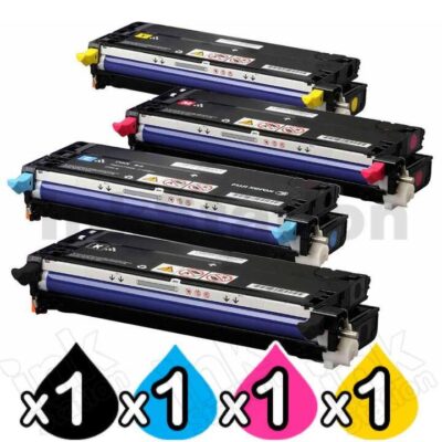 4 Pack Fuji Xerox Docuprint C3290FS Compatible Cartridge Set