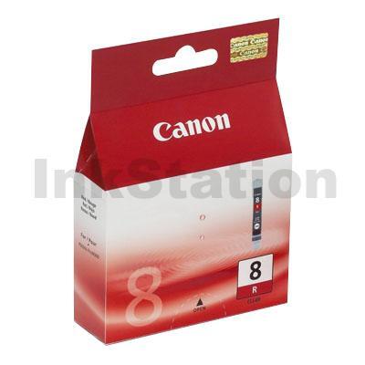 Genuine Canon CLI-8R Red Inkjet Cartridge