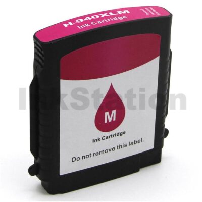 HP 940XL Compatible Magenta High Yield Inkjet Cartridge C4908AA - 1,400 Pages