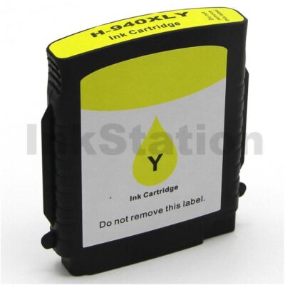 HP 940XL Compatible Yellow High Yield Inkjet Cartridge C4909AA - 1,400 Pages