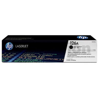 1 x HP CE310A (126A) Genuine Black Toner Cartridge - 1,200 Pages
