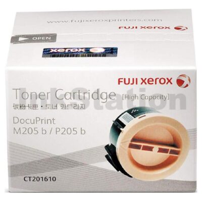 Genuine Fuji Xerox DocuPrint P205B M205B Black Toner Cartridge High Yield - 2,200 pages(CT201610)
