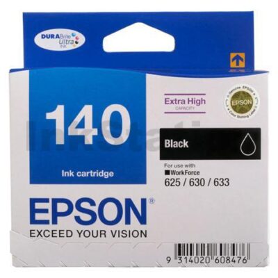 Epson 140 (T1401) Genuine Black Extra High Yield Inkjet Cartridge (C13T140192) - 945 pages