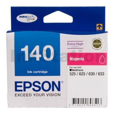 Epson 140 (T1403) Genuine Magenta Extra High Yield Inkjet Cartridge (C13T140392) - 755 pages