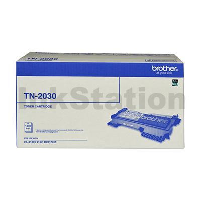 1 x Brother TN-2030 Genuine Toner Cartridge - 1,000 pages