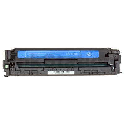 HP CE321A (128A) Compatible Cyan Toner Cartridge - 1,300 Pages