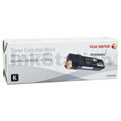 Fuji Xerox DocuPrint CP305d,CM305df Genuine Black Toner Cartridge - 3,000 pages (CT201632)