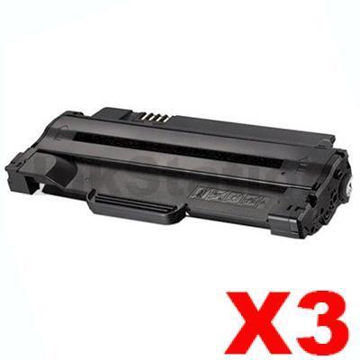 3 x Dell 1130 / 1130N / 1133 / 1135N Compatible Toner Cartridge - 2,500 pages