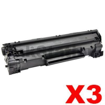 3 x Canon CART-326 Black Compatible Toner Cartridge 2,100 pages