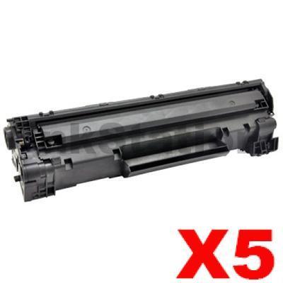 5 x Canon CART-326 Black Compatible Toner Cartridge 2,100 pages