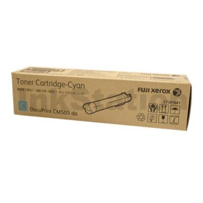 Fuji Xerox DocuPrint CM505 Genuine Cyan Toner Cartridge - 12,000 pages [CT201681]