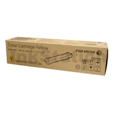 Fuji Xerox DocuPrint CM505 Genuine Yellow Toner Cartridge - 12,000 pages [CT201683]