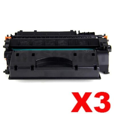 3 x Canon CART-319II Black High Yield Compatible Toner Cartridge - 6,400 pages