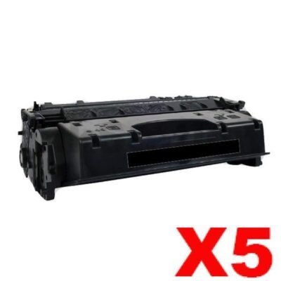 5 x Canon CART-320 Black Compatible Toner Cartridge - 5,000 pages