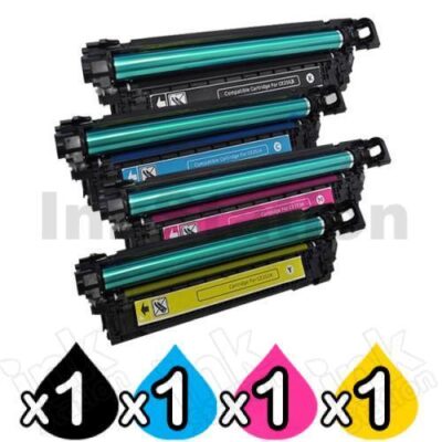 4 Pack Compatible Canon CART-323 High Capacity Combo [1BK,1C,1M,1Y]