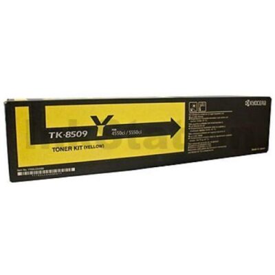 Genuine Kyocera TK-8509Y Yellow Toner Cartridge TASKalfa 4550ci, 4551ci, 5550ci, 5551ci - 30,000 pages