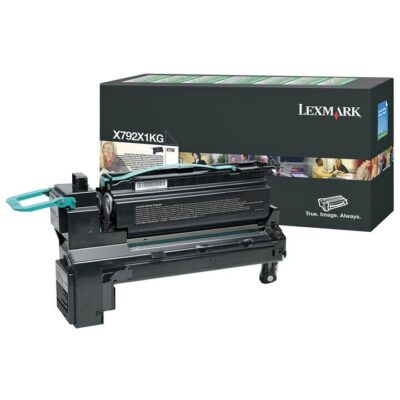 Lexmark (X792X1KG) Genuine X792DE Black High Yield Toner - 20,000 pages