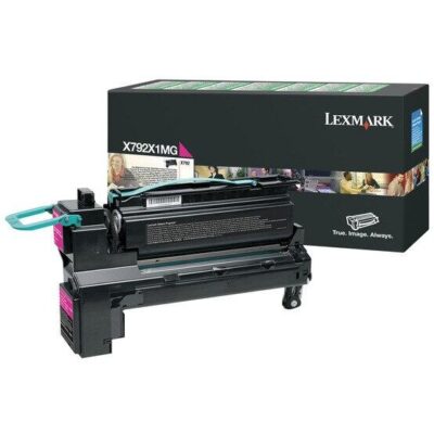 Lexmark (X792X1MG) Genuine X792DE Magenta High Yield Toner - 20,000 pages