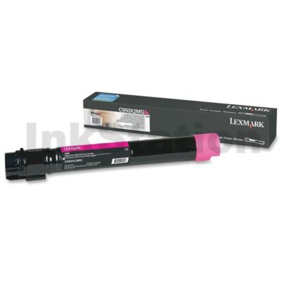 Lexmark (C950X2MG) Genuine C950 Magenta Toner Cartridge - 22,000 pages