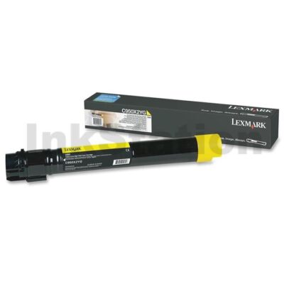 Lexmark (C950X2YG) Genuine C950 Yellow Toner Cartridge - 22,000 pages