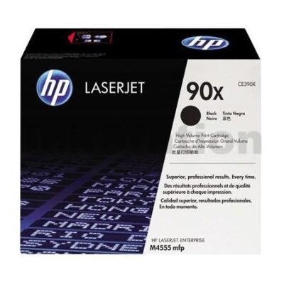 1 x HP CE390X (90X) Genuine Black High Yield Toner Cartridge - 24,000 Pages