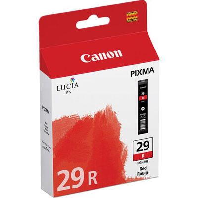 Genuine Canon PGI-29R Red Ink Cartridge