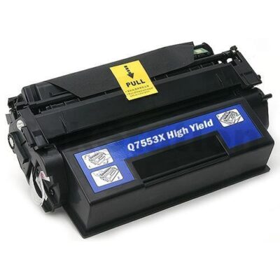 2 x HP Q7553X (53X) Compatible Black Toner Cartridge - 7,000 Pages