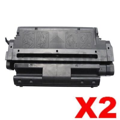 2 x HP C3909A (09A) Compatible Black Toner Cartridge - 15,000 Pages
