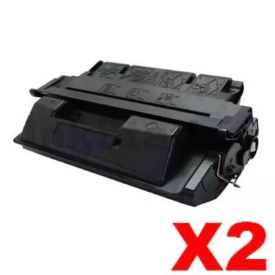 2 x HP C4127X (27X) Compatible Black Toner Cartridge - 10,000 Pages