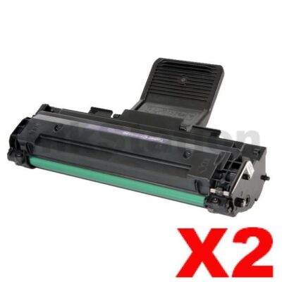 2 x Samsung ML-1610D2 Compatible Black Toner Cartridge - 2,000 pages