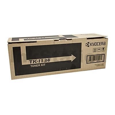 1 x Genuine Kyocera TK-1134 Black Toner Cartridge FS-1030MFP, FS-1130MFP - 3,200 pages