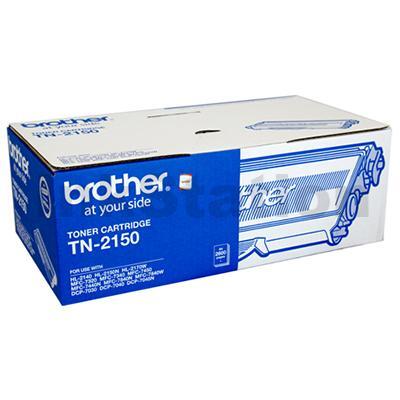 1 x Brother TN-2150 Genuine Toner - 2,600 pages