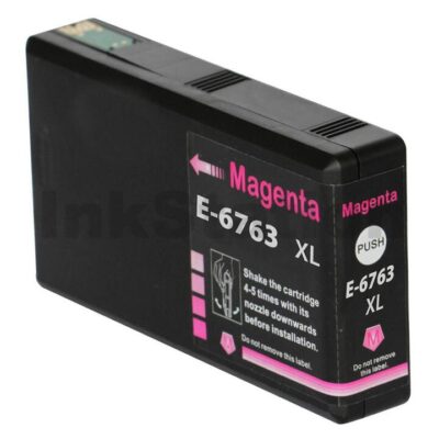 Epson 676XL Compatible Magenta Ink Cartridge - 1,200 pages [C13T676392]