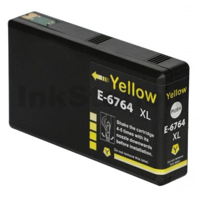 Epson 676XL Compatible Yellow Ink Cartridge - 1,200 pages [C13T676492]