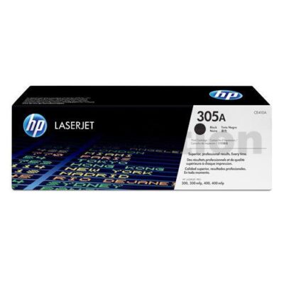 HP CE410A (305A) Genuine Black Toner Cartridge - 2,200 Pages