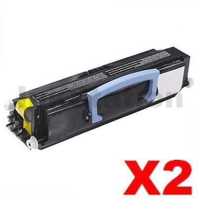 2 x Lexmark E260 / E360 / E460 Compatible Toner Cartridge (E260A11P)