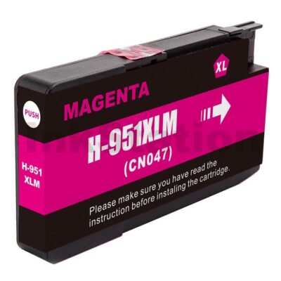 HP 951XL Compatible Magenta High Yield Inkjet Cartridge CN047AA - 1,500 Pages