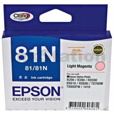Genuine Epson T0816 81N HY Light Magenta Ink Cartridge - 805 pages [C13T111692]