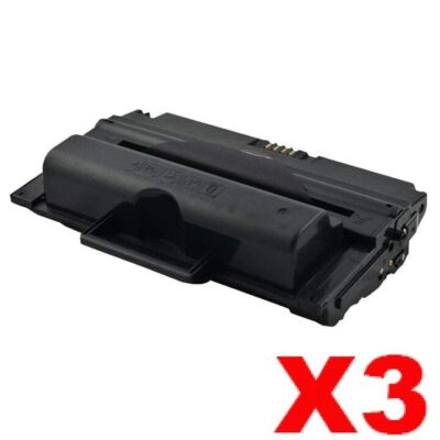3 x Fuji Xerox Phaser 3435 Compatible Black High Yield Toner - 10,000 pages (CWAA0763)