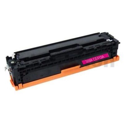 HP CE413A (305A) Compatible Magenta Toner Cartridge - 2,600 Pages