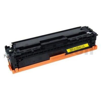 HP CE412A (305A) Compatible Yellow Toner Cartridge - 2,600 Pages