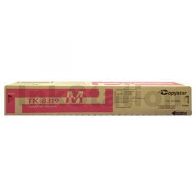 Genuine Kyocera TK-8319M Magenta Toner Cartridge - 6,000 pages