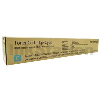 Fuji Xerox DocuCentre-IV C2270, C3370, C3373, C4470, C5570 Genuine Cyan Toner Cartridge - 15,000 pages (CT201371)