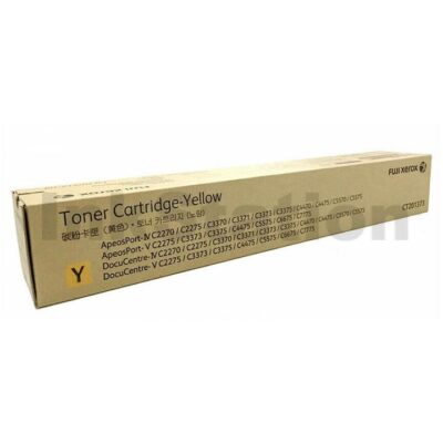 Fuji Xerox DocuCentre-IV C2270, C3370, C3373, C4470, C5570 Genuine Yellow Toner Cartridge - 15,000 pages (CT201373)