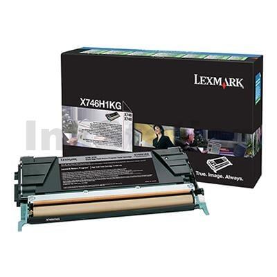 Lexmark (X746H1KG) Genuine X746/X748 HY Black Toner - 12,000 pages