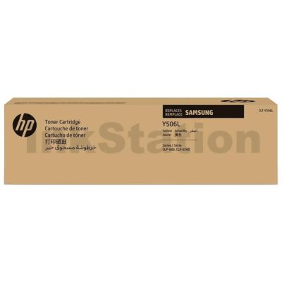 Genuine Samsung CLP-680, CLX-6260 [CLT-Y506L Y506L] Yellow Toner Cartridge SU517A - 3,500 pages