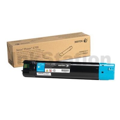 Fuji Xerox Phaser 6700dn Genuine Cyan Toner Cartridge - 12,000 pages (106R01515)